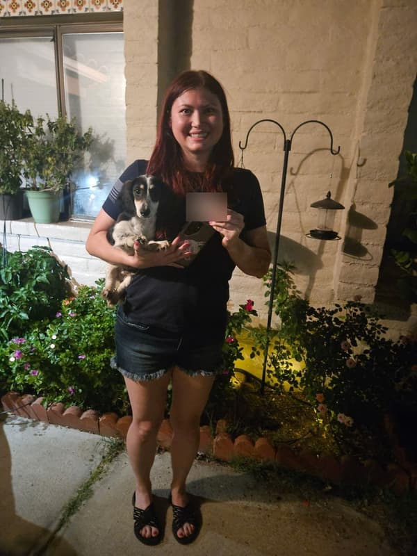 Customer photo of Dachshund, Mini puppy from Rachael D.