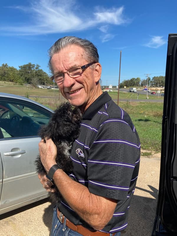 Customer photo of Poodle, Toy puppy from Benjamin R.