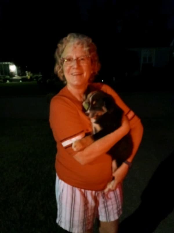 Customer photo of Australian Shepherd puppy from Ann Hall