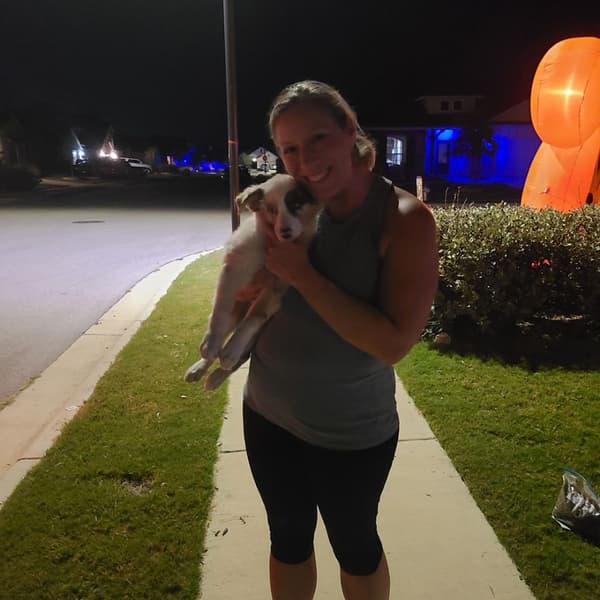 Customer photo of Australian Shepherd puppy from Jaclynn P.