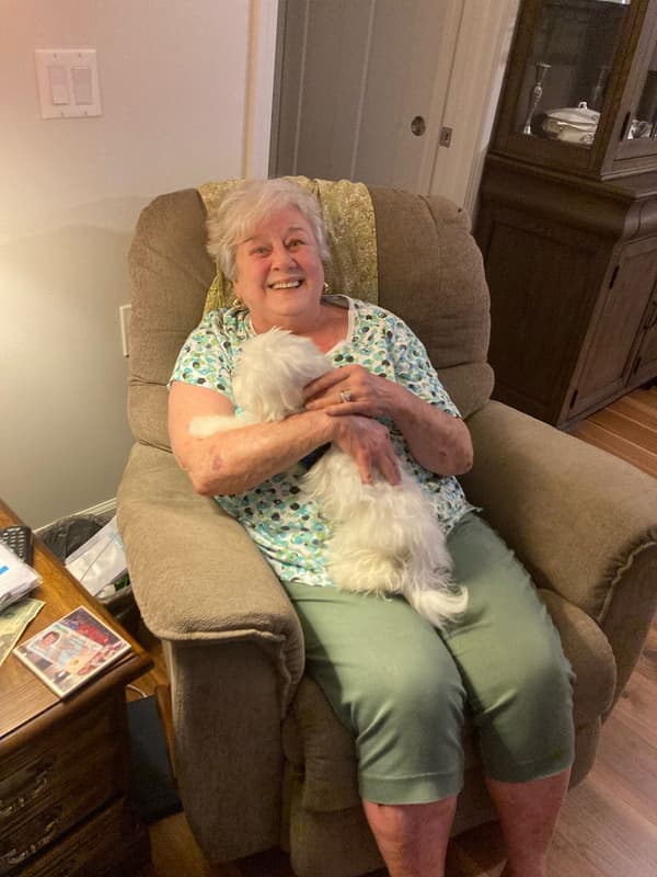 Customer photo of Maltese puppy from Patricia C.