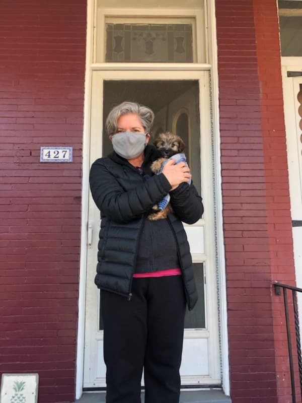 Customer photo of Whoodle puppy from Meghan S.