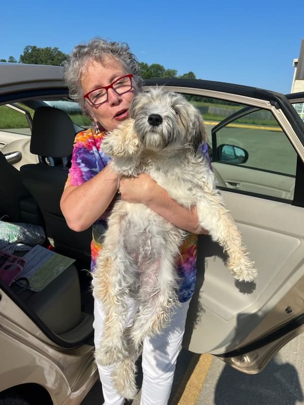 Customer photo of Whoodle puppy from Susan S.