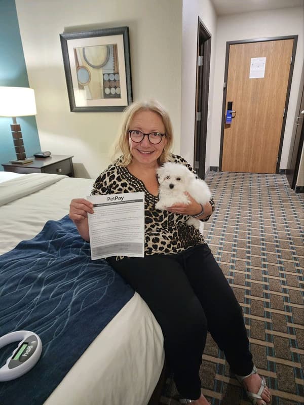 Customer photo of Bichon Frise puppy from Debra C.