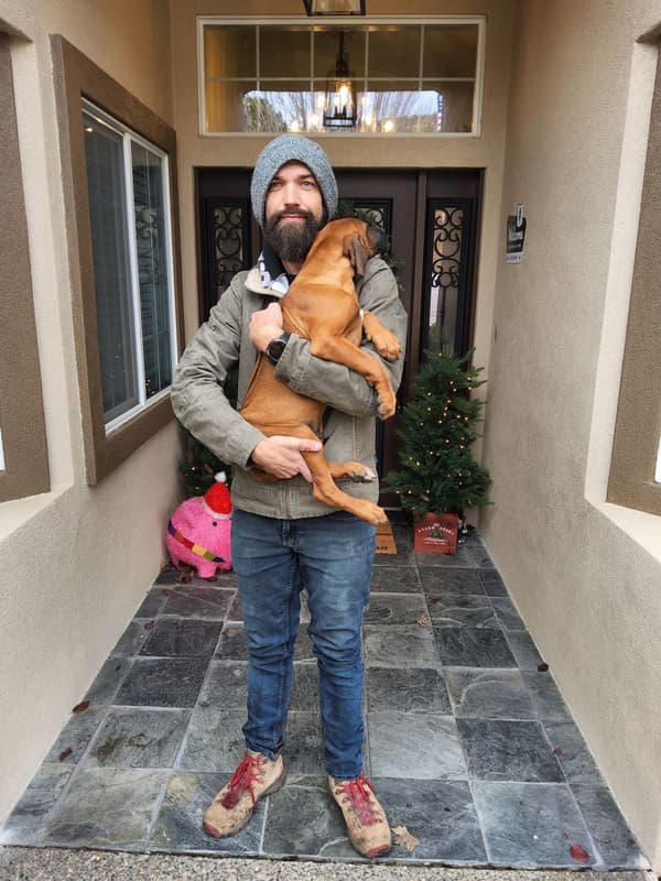 Customer photo of Rhodesian Ridgeback puppy from Bryan B.