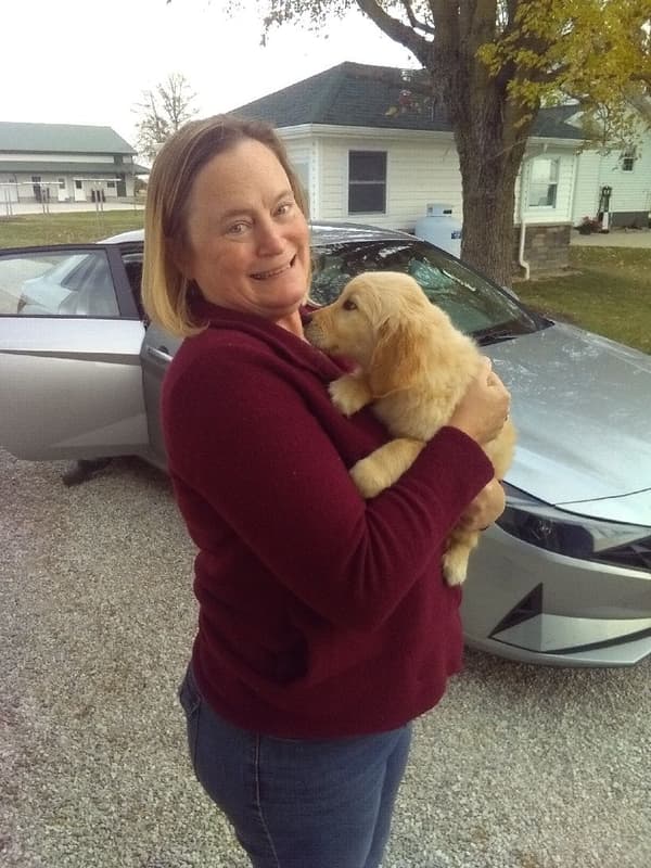Customer photo of Golden Retriever puppy from Jennifer C.