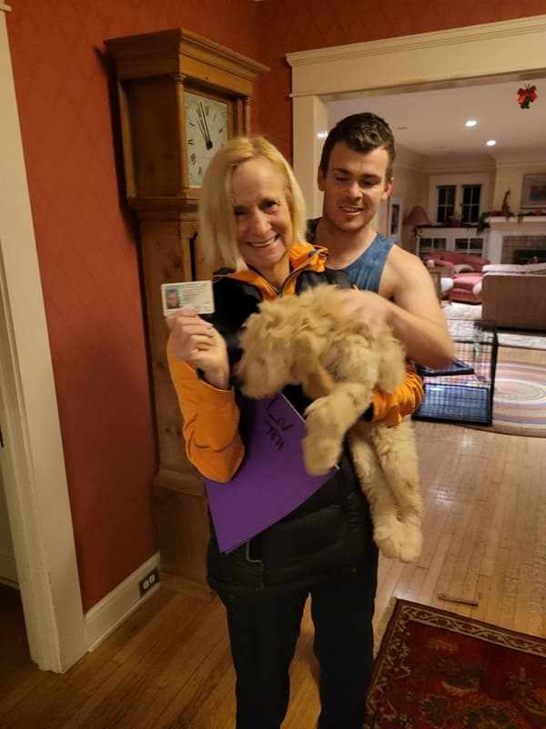 Customer photo of Goldendoodle, Mini puppy from Callae W.