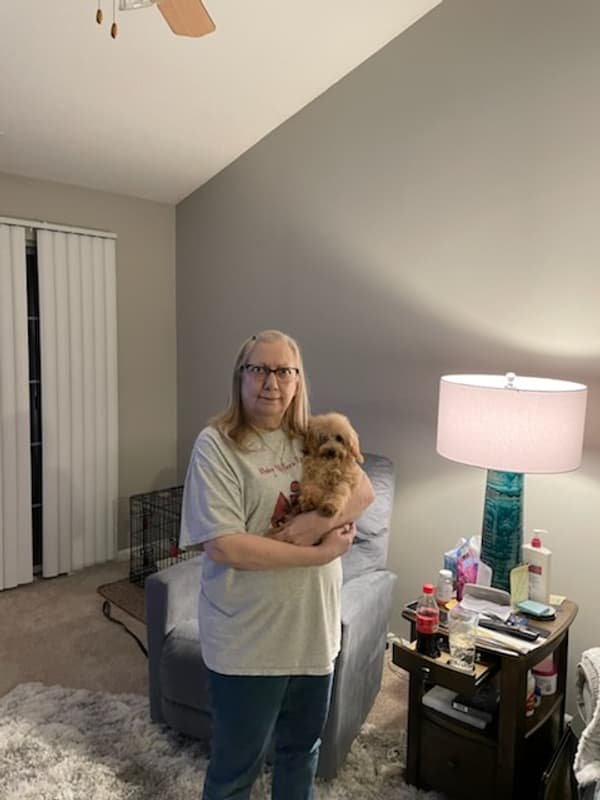 Customer photo of Malti Poo - Maltipoo puppy from Kathy D.