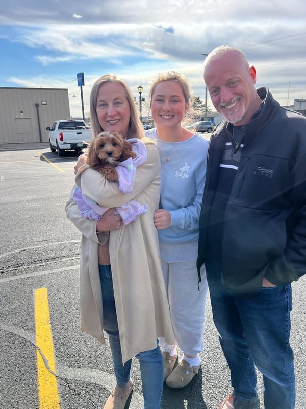 Customer photo of Cavapoo puppy from Michael P.