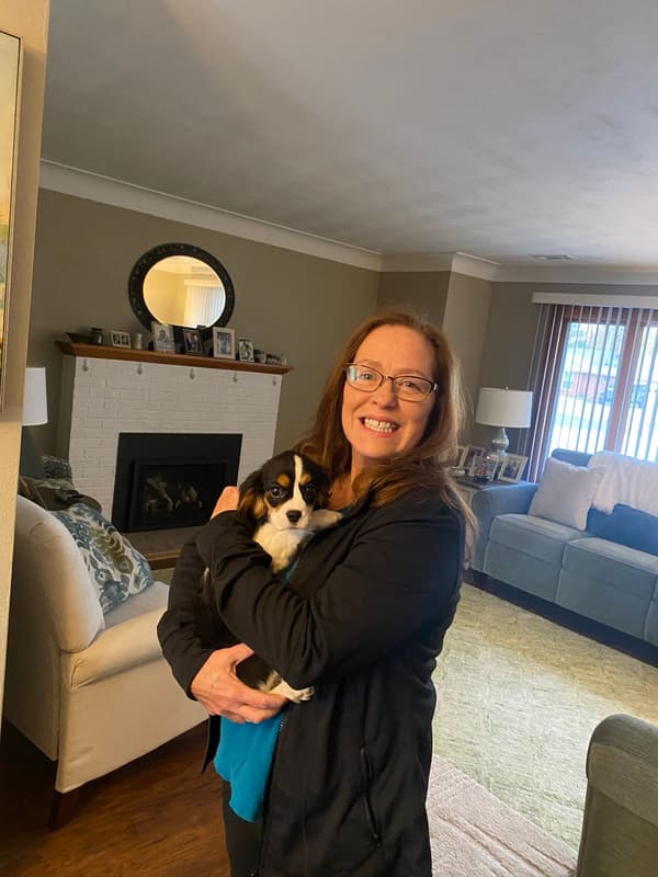 Customer photo of Cavalier King Charles Spaniel puppy from Terry B.