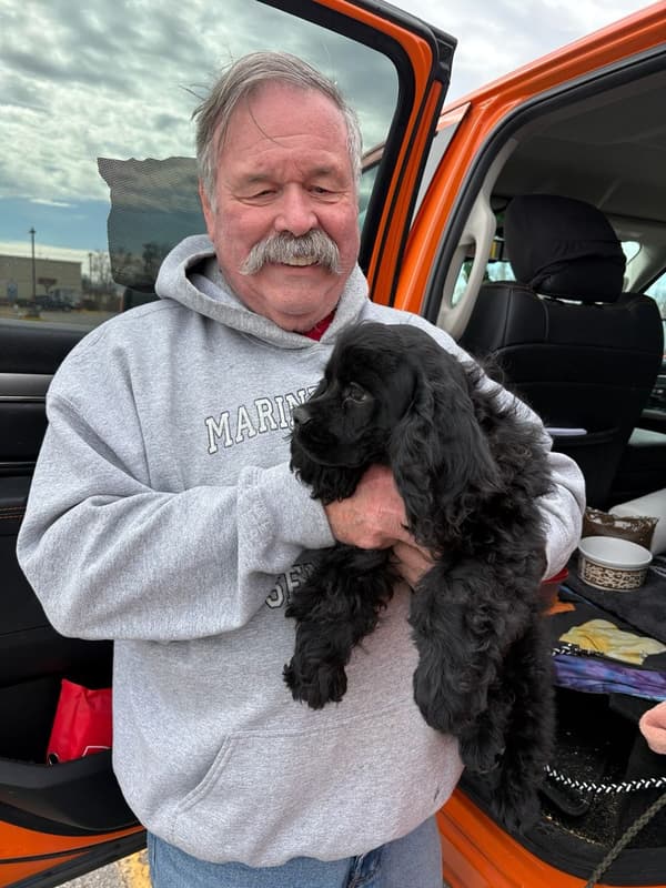 Customer photo of Cocker Spaniel puppy from Michael M.