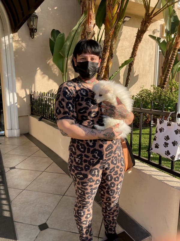 Customer photo of Pomsky puppy from Brenda C.