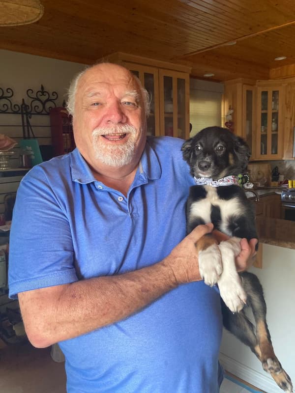 Customer photo of Australian Shepherd puppy from Robert C.