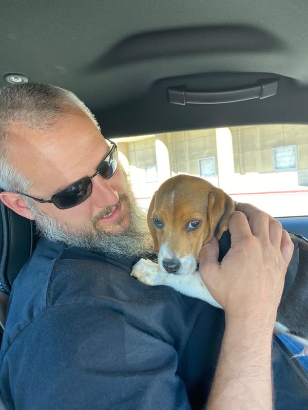 Customer photo of Beagle puppy from Maria W.