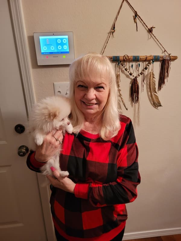 Customer photo of Pomeranian puppy from Cindy M.