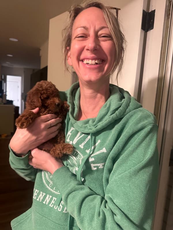 Customer photo of Bich-Poo - Bichpoo puppy from April H.
