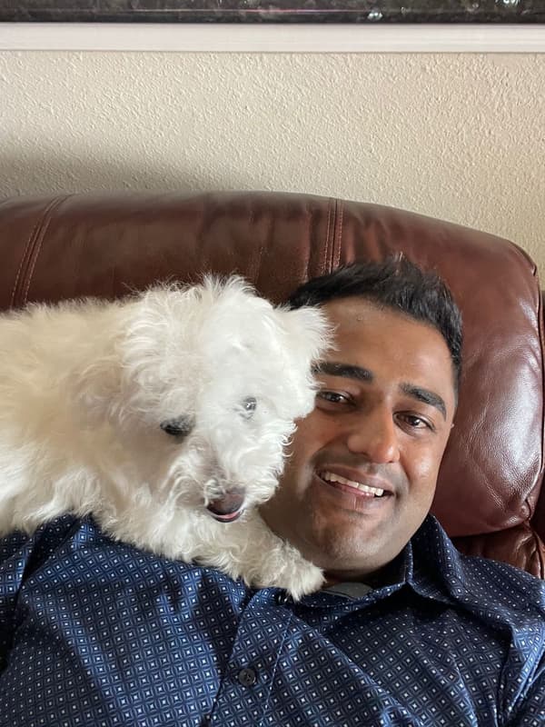 Customer photo of Bichon Frise puppy from Raj P.