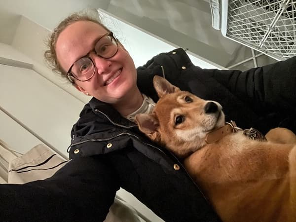 Customer photo of Shiba Inu puppy from Sarah D.