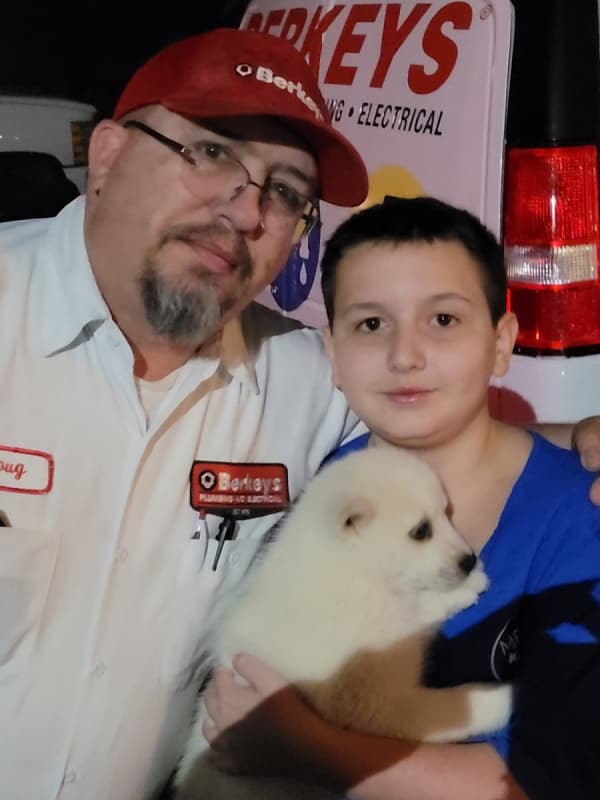 Customer photo of Pomsky puppy from Douglas K. 