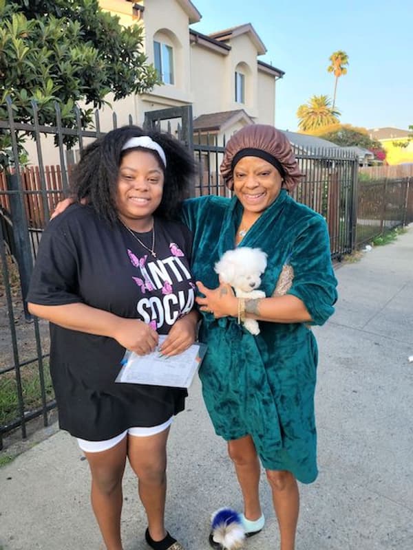 Customer photo of Bichon Frise puppy from Kenisha C.