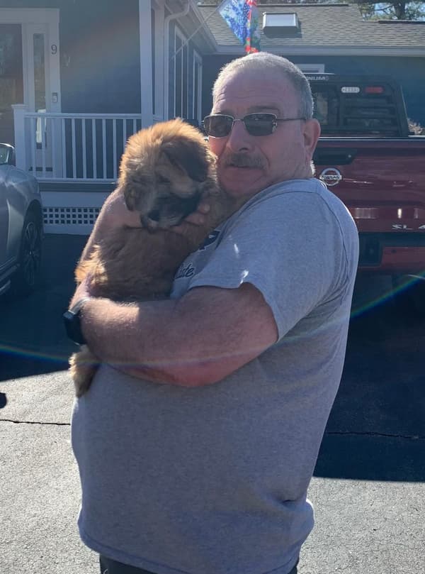 Customer photo of Soft Coated Wheaten Terrier puppy from Roger L.