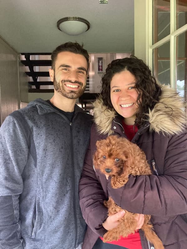 Customer photo of Cavapoo puppy from Alexandra Z.