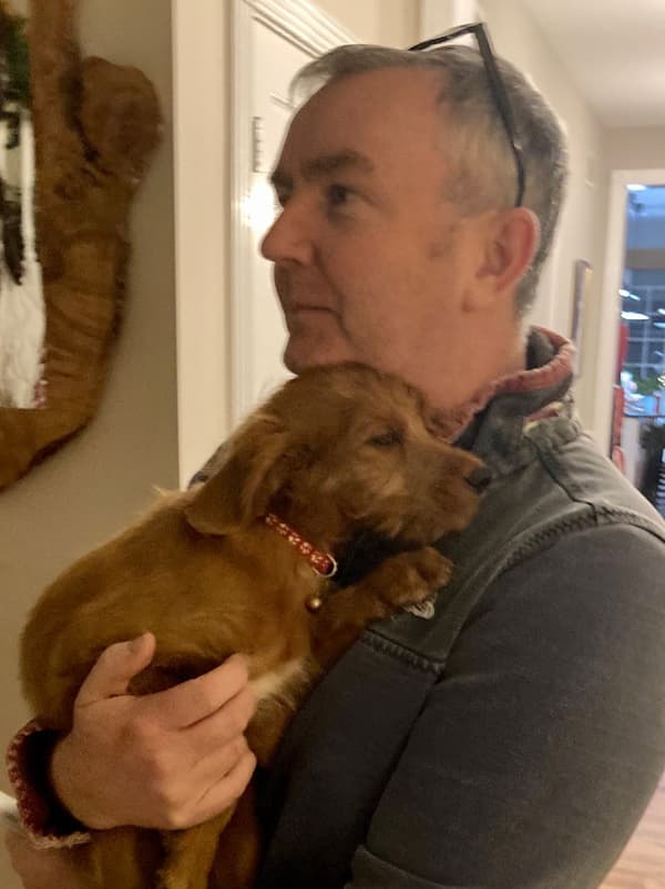 Customer photo of Double Doodle puppy from Duncan S.