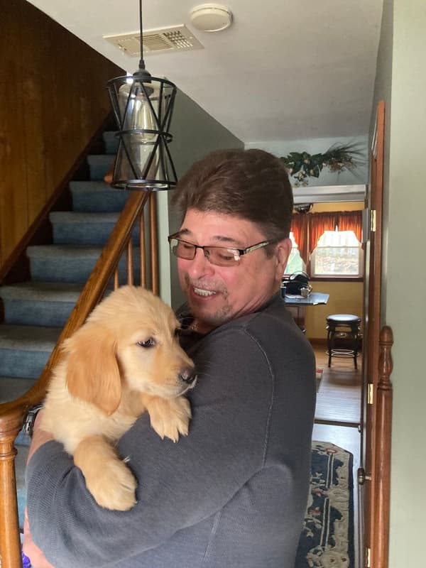 Customer photo of Golden Retriever puppy from Gregg L.