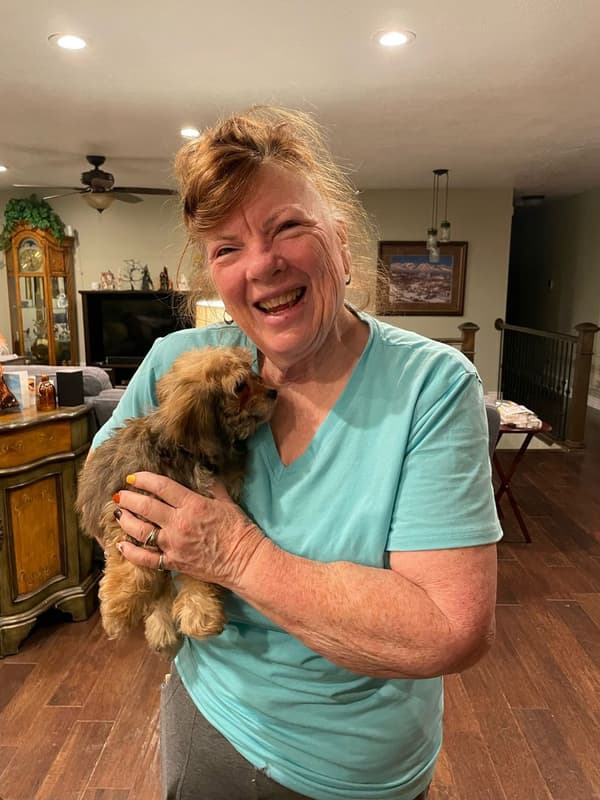 Customer photo of Cavachon puppy from Vicki J.