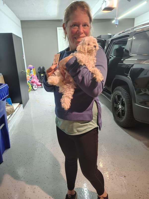 Customer photo of Maltese puppy from Samantha K.