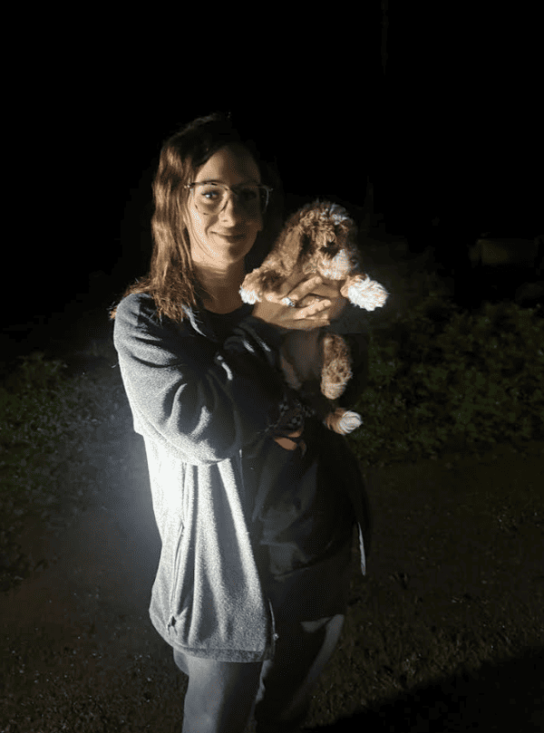 Customer photo of Cavapoo puppy from Lacey S.