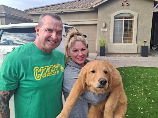 Customer photo of Golden Retriever puppy from Jennifer B.