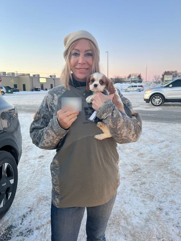 Customer photo of Cavalier King Charles Spaniel puppy from Anne Y.