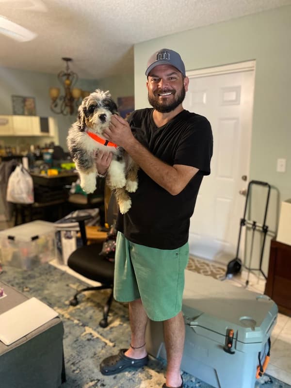 Customer photo of Bernedoodle, Mini puppy from Scott K.