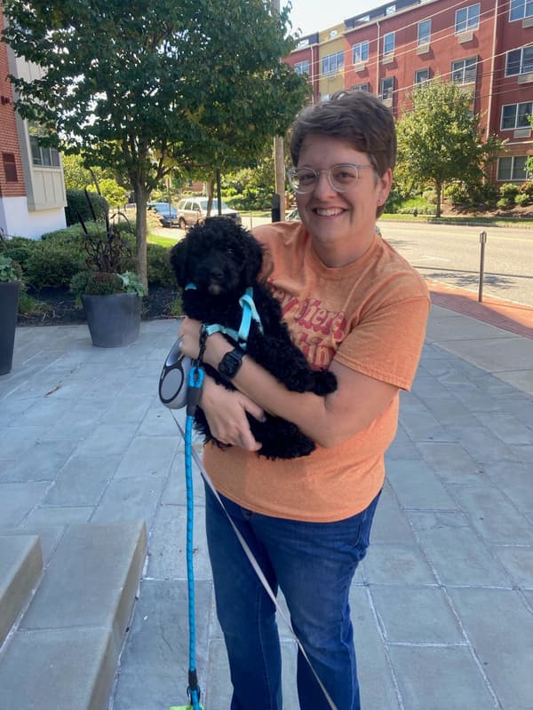 Customer photo of Goldendoodle, Mini puppy from Catherine W.