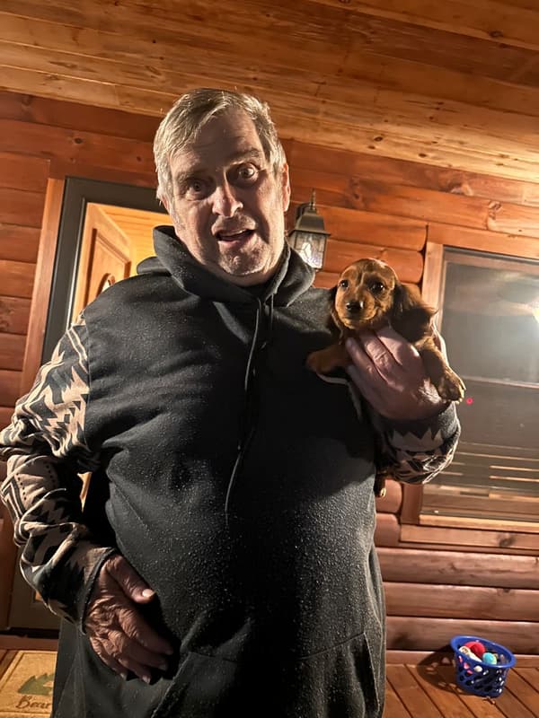 Customer photo of Dachshund, Mini puppy from Irvin H.