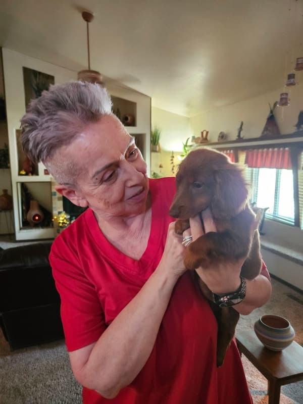 Customer photo of Dachshund, Mini puppy from Kathy M.