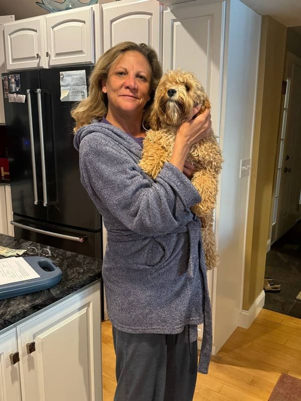 Customer photo of Cavapoo puppy from Pamela M.