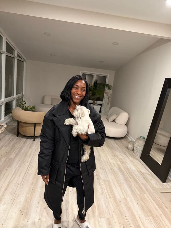 Customer photo of Schnauzer, Miniature puppy from Shantel L.