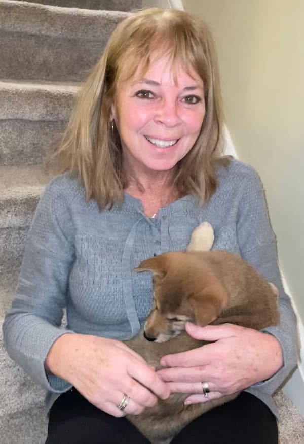 Customer photo of Shiba Inu puppy from Jean C.