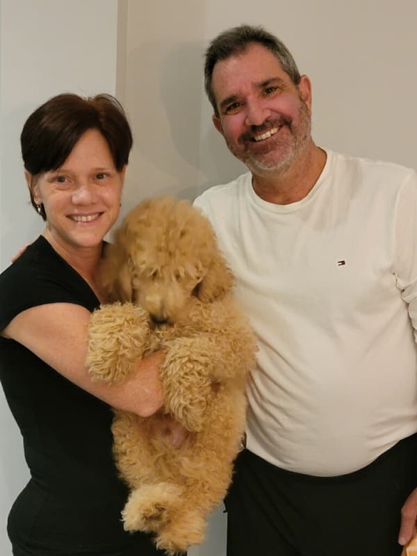 Customer photo of Goldendoodle puppy from Bruce S.