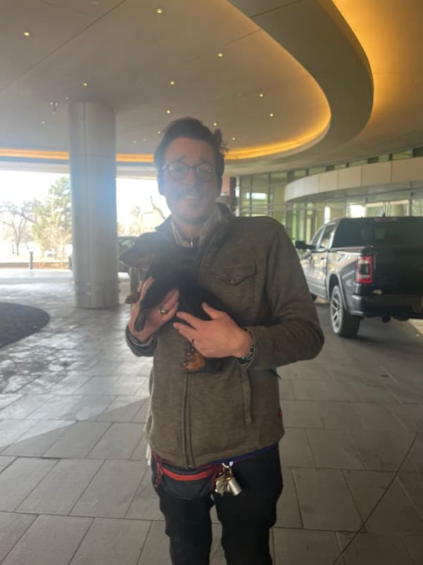 Customer photo of Dachshund puppy from Darren T.