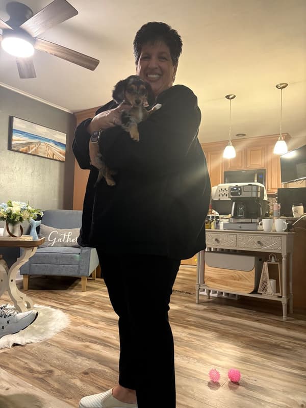 Customer photo of Dachshund, Mini puppy from Antoinette O.