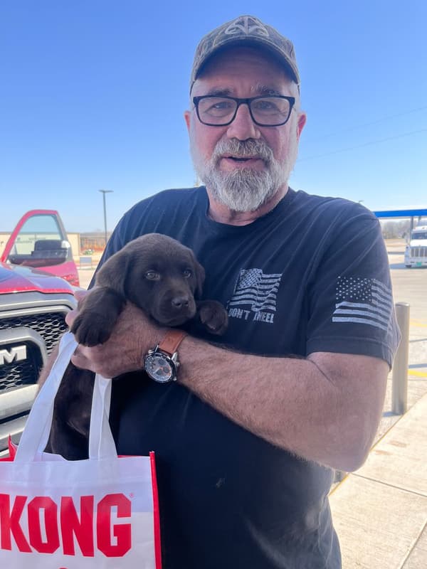 Customer photo of Labrador Retriever puppy from John H.