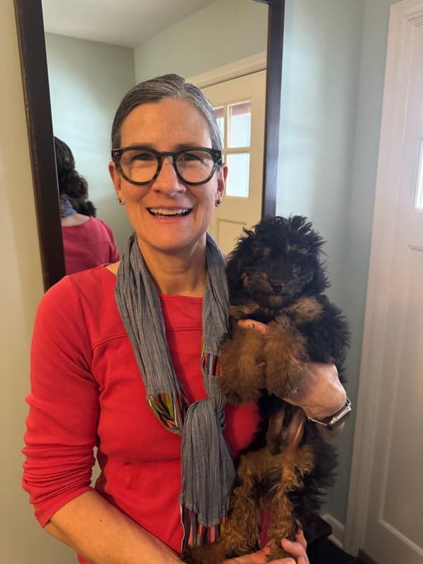 Customer photo of Poodle, Miniature puppy from Ann J.