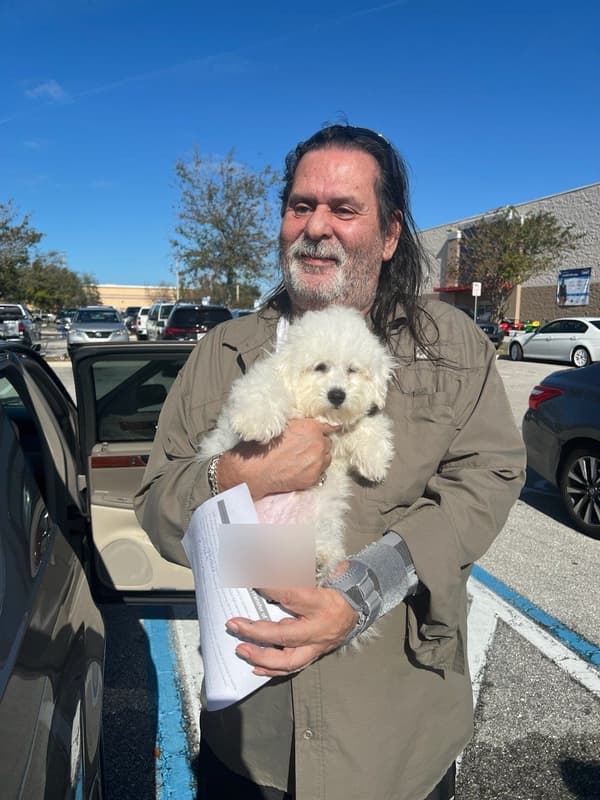 Customer photo of Bichon Frise puppy from Salvatore M.