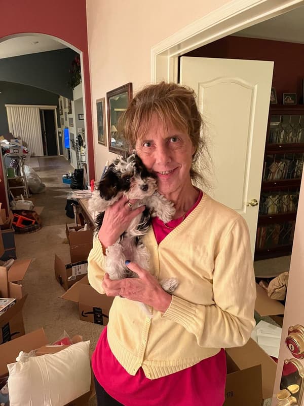 Customer photo of Cavapoo puppy from Jan J.