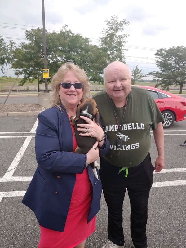 Customer photo of Beagle puppy from Vivian R.