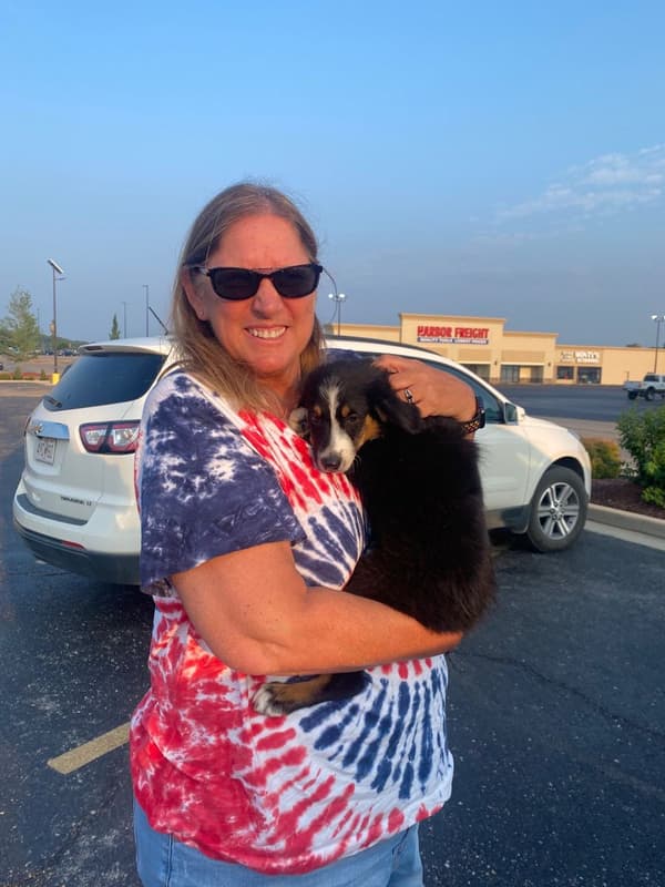 Customer photo of Miniature Australian Shepherd puppy from Tanya R.