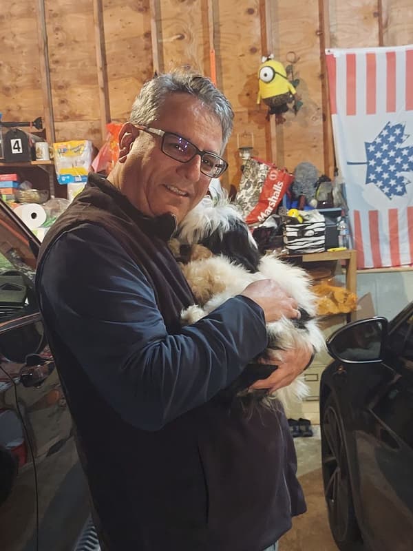 Customer photo of Lhasapoo puppy from Lesley S.